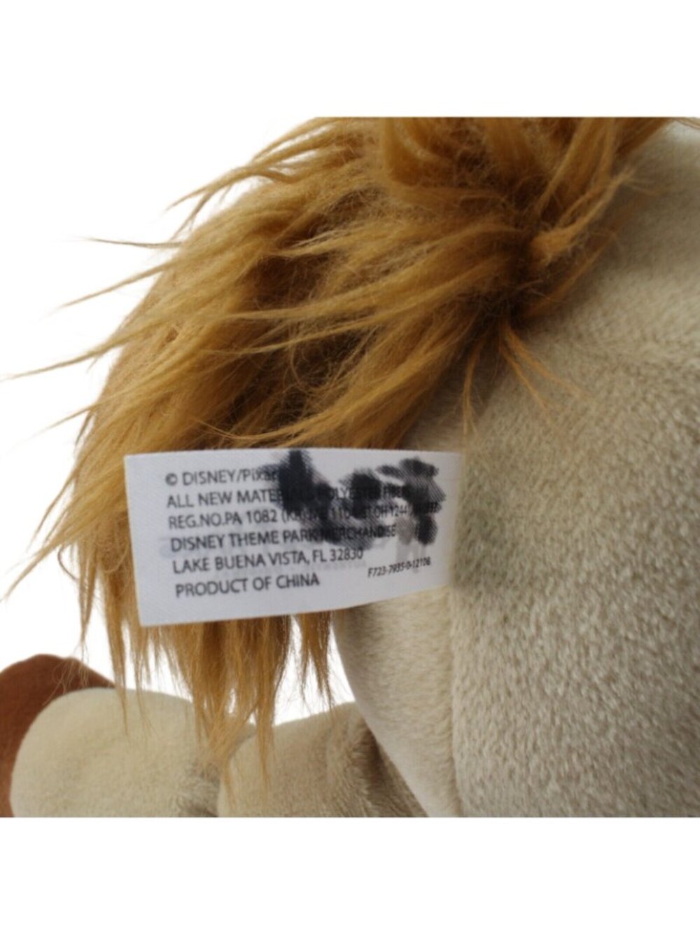 Disneyland Toy Story Bullseye Woody's Horse 20" Plush Disney Parks Pixar Stuffed - Picture 7 of 7